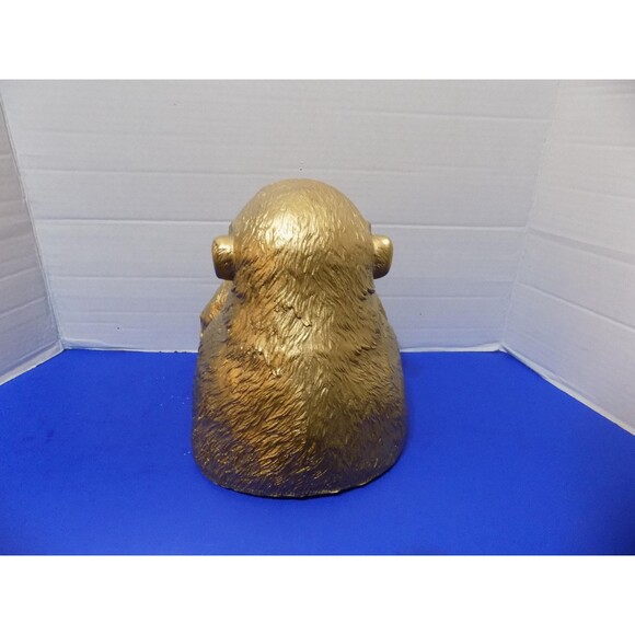 NEW Monkey Ape Statue Posing For Photo Figurine Home Decor Chimp Chimpanzee - Picture 5 of 5